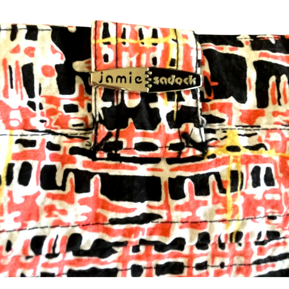 JAMIE SADOCK Women's Plus Size 16 Salmon Pink Black Zip Pockets Activewear Skort - Picture 7 of 7